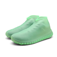 Load image into Gallery viewer, Overschoenen Reusable Shoe Covers Dustproof Rain Cover Winter Step In Shoe Waterproof Silicone Shoe Covers