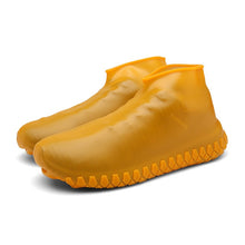 Load image into Gallery viewer, Overschoenen Reusable Shoe Covers Dustproof Rain Cover Winter Step In Shoe Waterproof Silicone Shoe Covers