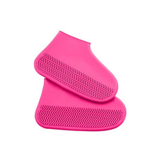 Load image into Gallery viewer, 1 Pair Waterproof Shoe Cover Silicone Material Unisex Shoes Protectors Rain Boots for Indoor Outdoor Rainy Days