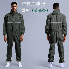 Load image into Gallery viewer, Raincoat /Conjoined Men Raincoat/overalls Men and Women Fission Rain Suit Rain Coat Hooded Womens Raincoat