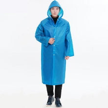 Load image into Gallery viewer, WINSTBROK Waterproof Rain Coat Men Women Impermeable Raincoat Hooded Women Long  Rainwear Men Poncho Raincoats Rain Coat